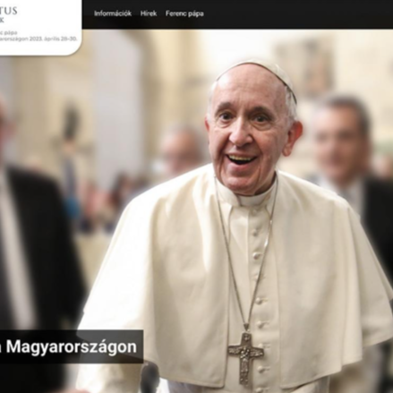 Ferenc2023.hu - Elindult a pápalátogatás hivatalos honlapja