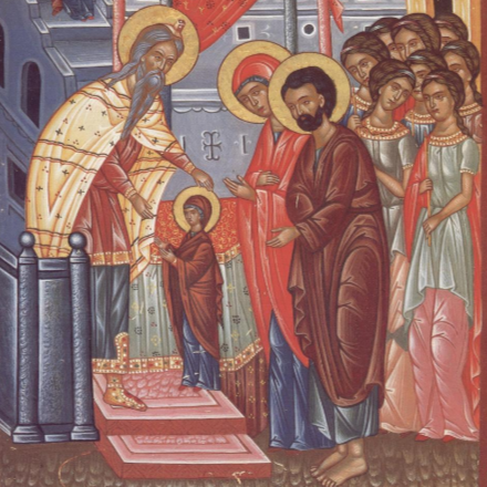 Elmélkedés: az Istenszülő templombavezetésének ünnepe